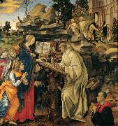 Filippino Lippi The Vision of St Bernard (mk080 oil painting picture wholesale